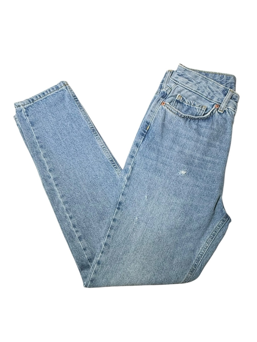 BDG Mom High-Rise Light Wash 100% Cotton Y2K Size 27